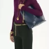 Bolso tote Chloé Spin de piel granulada Bolso tote Chloé Spin de piel granulada