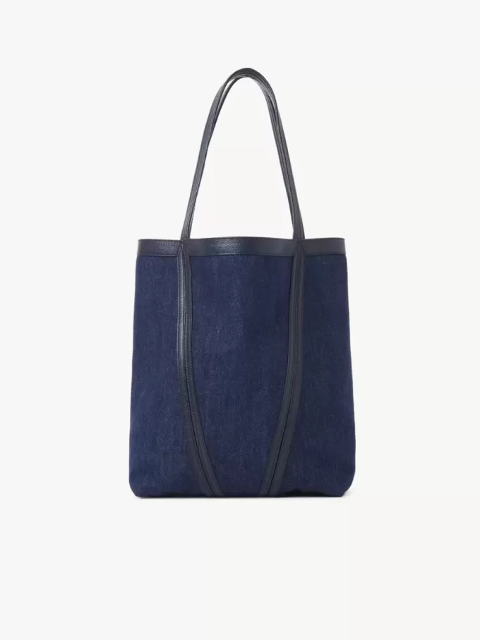 Bolso tote Chloé Spin en denim Bolso tote Chloé Spin en denim