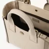 Bolso tote pequeño Chloé Carry de lona Bolso tote pequeño Chloé Carry de lona