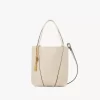 Bolso tote pequeño Chloé Spin de piel granulada Bolso tote pequeño Chloé Spin de piel granulada