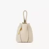Bolso tote pequeño Chloé Spin de piel granulada Bolso tote pequeño Chloé Spin de piel granulada
