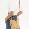 Bolso tote pequeño Chloé Spin de piel granulada Bolso tote pequeño Chloé Spin de piel granulada