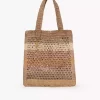 Bolso tote Summer Banana en rafia Bolso tote Summer Banana en rafia