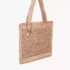 Bolso tote Summer Banana en rafia Bolso tote Summer Banana en rafia