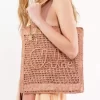 Bolso tote Summer Banana en rafia Bolso tote Summer Banana en rafia