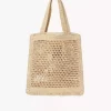 Bolso tote Summer Banana en rafia Bolso tote Summer Banana en rafia
