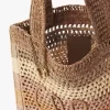 Bolso tote Summer Banana en rafia Bolso tote Summer Banana en rafia