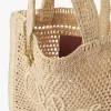 Bolso tote Summer Banana en rafia Bolso tote Summer Banana en rafia