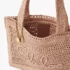 Bolso tote Summer Banana en rafia Bolso tote Summer Banana en rafia