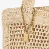 Bolso tote Summer Banana en rafia Bolso tote Summer Banana en rafia