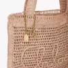 Bolso tote Summer Banana en rafia Bolso tote Summer Banana en rafia
