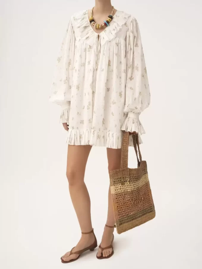 Bolso tote Summer Banana en rafia Bolso tote Summer Banana en rafia