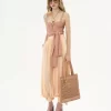 Bolso tote Summer Banana en rafia Bolso tote Summer Banana en rafia