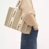 Bolso tote Woody en lino Bolso tote Woody en lino