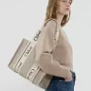 Bolso tote Woody en lino Bolso tote Woody en lino