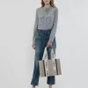 Bolso tote Woody en lino Bolso tote Woody en lino