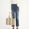 Bolso tote Woody en lino Bolso tote Woody en lino