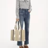 Bolso tote Woody en lino Bolso tote Woody en lino