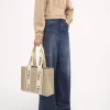 Bolso tote Woody en lino Bolso tote Woody en lino