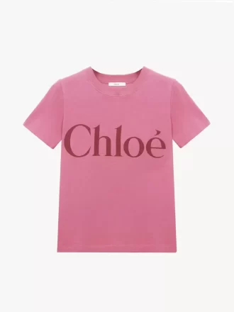 Camiseta de algodón con logo para bebé Camiseta de algodón con logo para bebé
