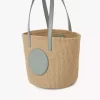 Cesta grande para medallas de caballo en fibras naturales Cesta grande para medallas de caballo en fibras naturales