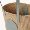 Cesta grande para medallas de caballo en fibras naturales Cesta grande para medallas de caballo en fibras naturales