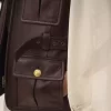Chaleco utilitario en cuero Chaleco utilitario en cuero