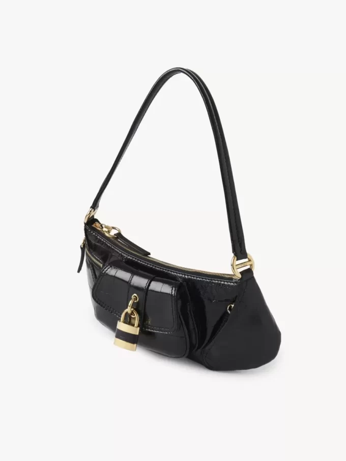 El bolso de hombro 99 en piel efecto cocodrilo El bolso de hombro 99 en piel efecto cocodrilo