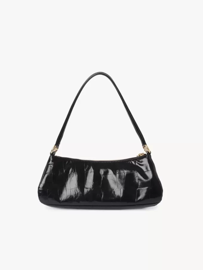 El bolso de hombro 99 en piel efecto cocodrilo El bolso de hombro 99 en piel efecto cocodrilo