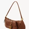 El bolso de hombro 99 en piel granulada El bolso de hombro 99 en piel granulada