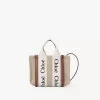 Mini bolso tote Woody en lino Mini bolso tote Woody en lino