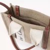 Mini bolso tote Woody en lino Mini bolso tote Woody en lino